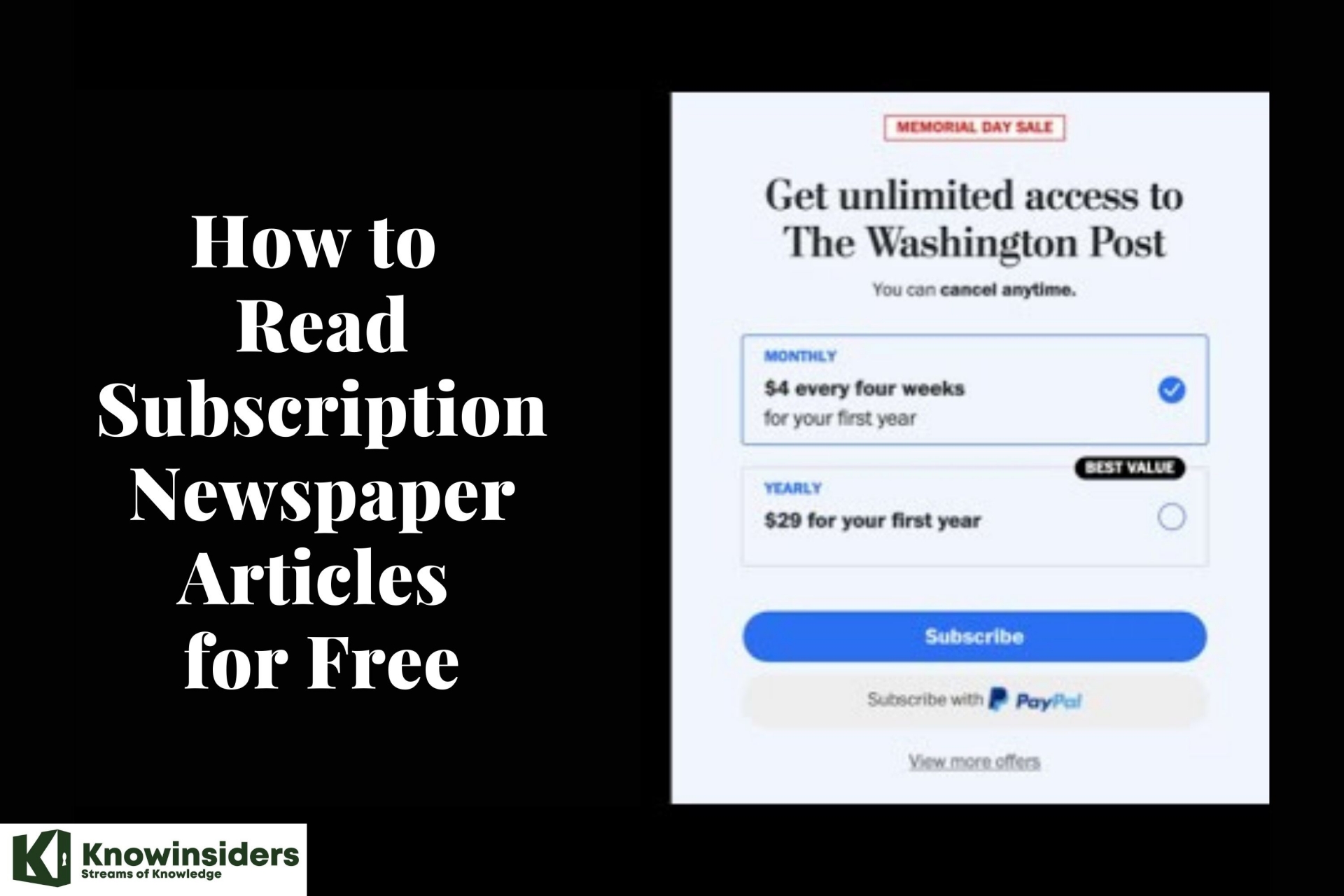 How to Read Subscription Newspaper Articles for Free