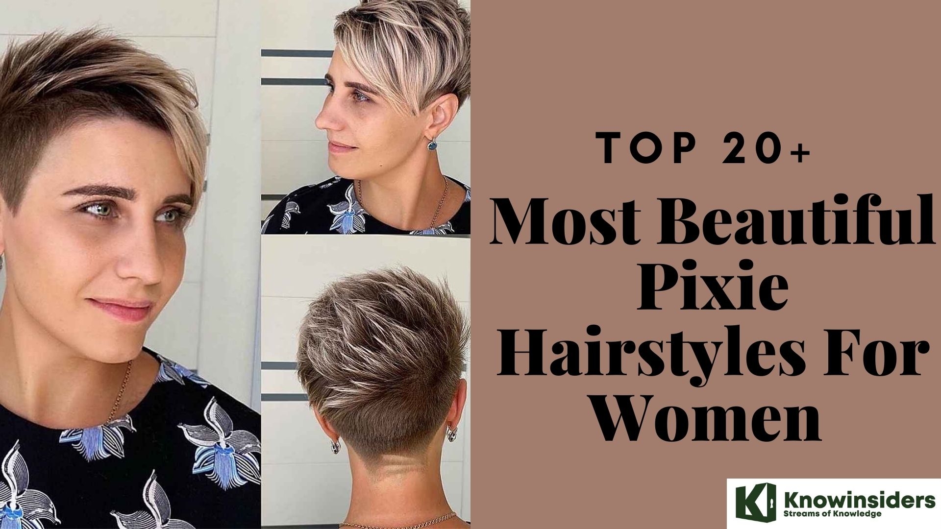 Top 20+ Most Beautiful Pixie Hairstyles For Women in Summer