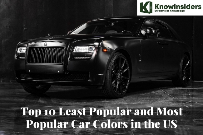 The Least Popular and Most Popular Car Colors in the U.S