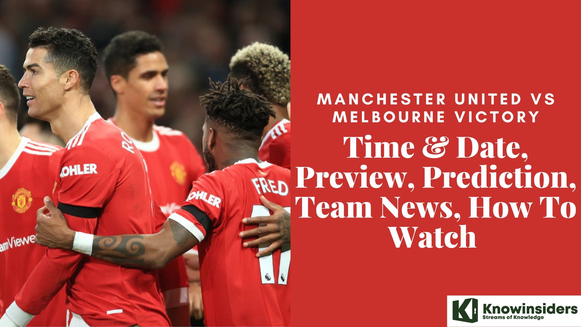 Best Free Sites to Watch Man United vs Melbourne - Pre Season in Australia