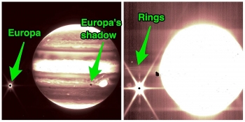 First Jupiter and Moon Europa Photographs From Webb Telescope