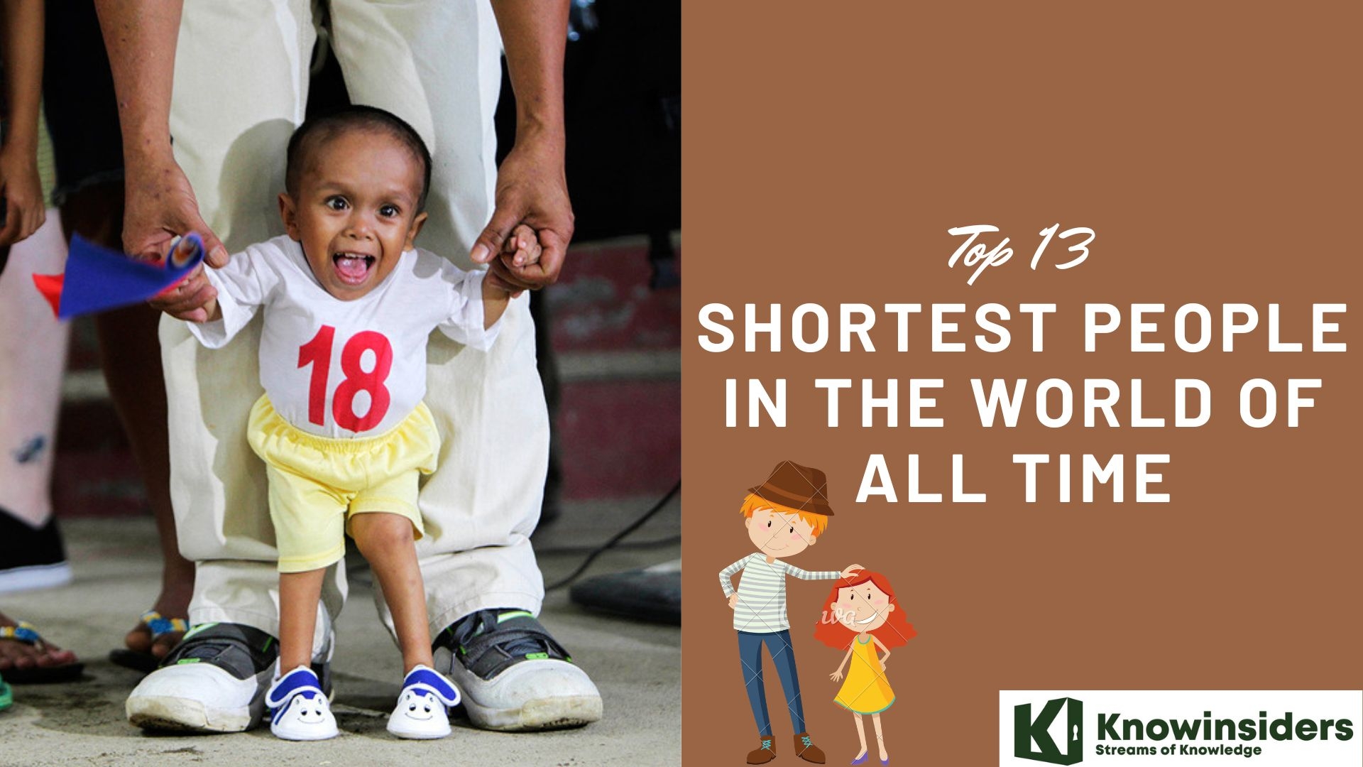 Top 13 Shortest People In The World Of All Time  Knowinsiders.com 
