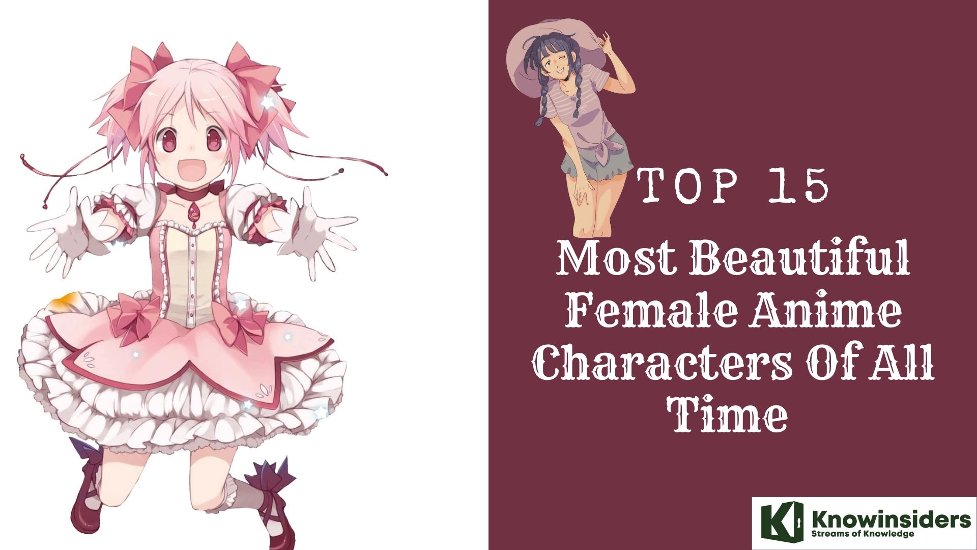 Top 15 Most Beautiful Female Anime Characters Of All Time