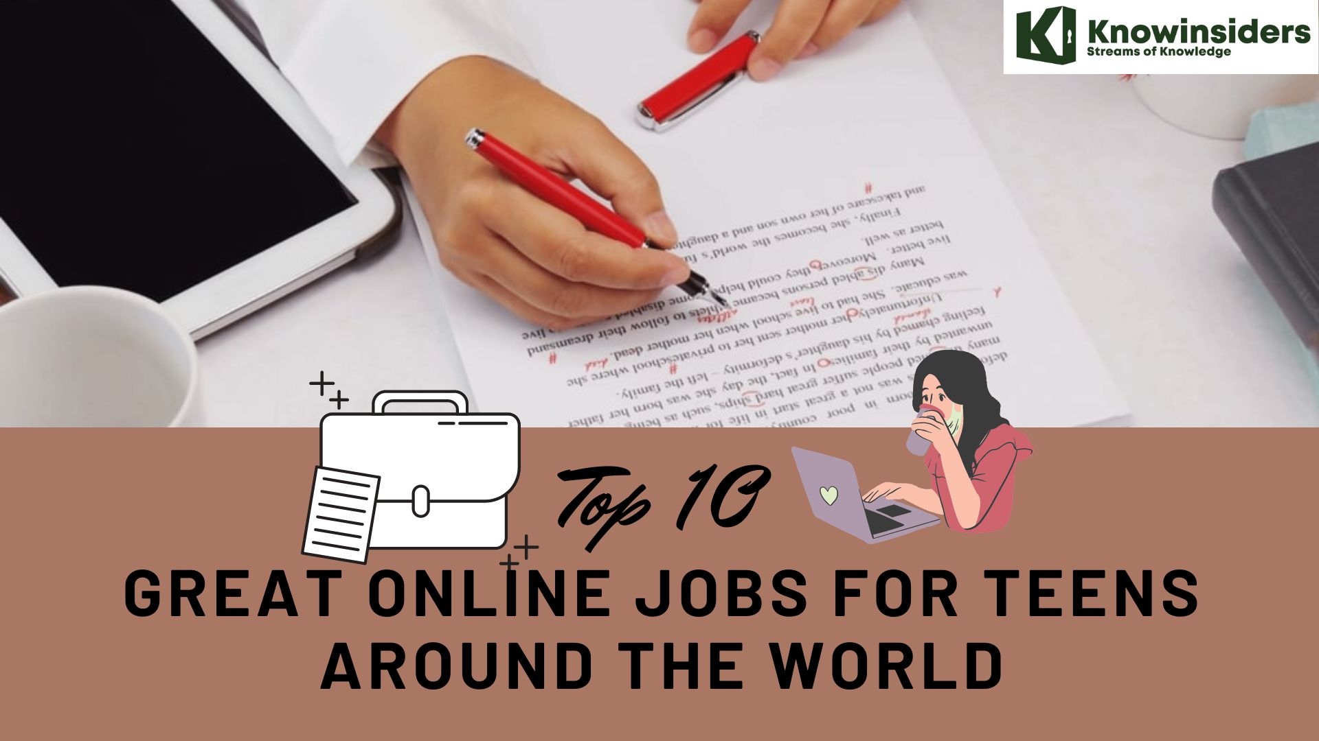 Top 10 Great Online Jobs for Teens Around the World Knownisiders.com