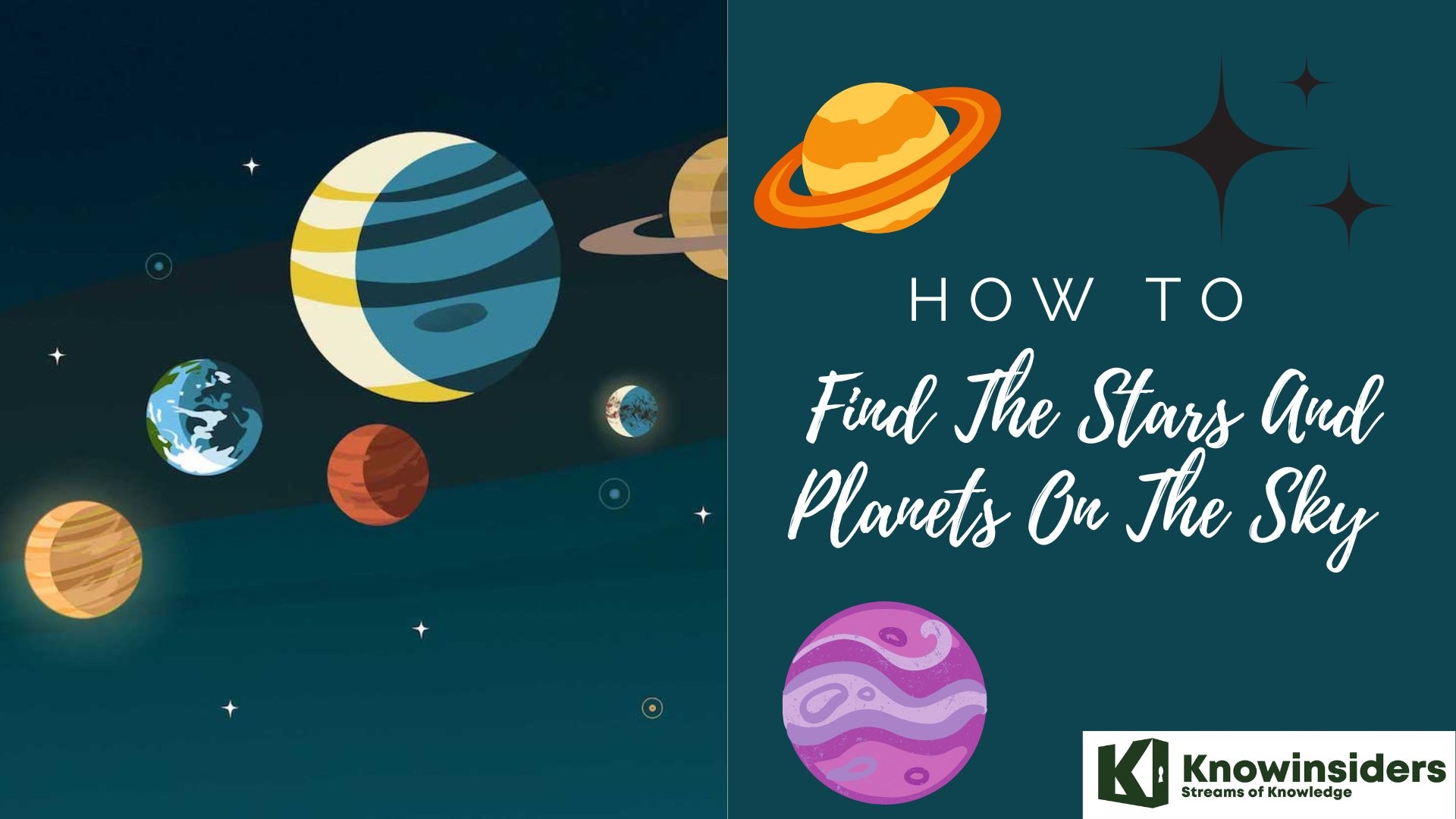How To Find The Stars And Planets On The Sky  Knowinsiders.com