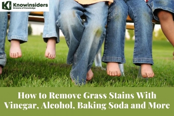 How to Remove Grass Stains With Vinegar, Alcohol, Baking Soda and More