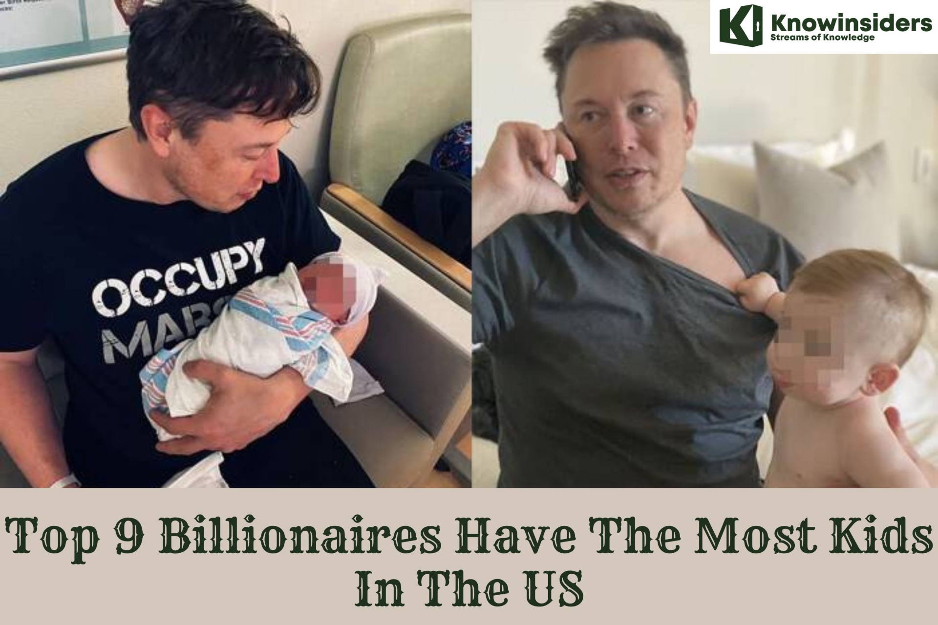 Top 9 Billionaires Have The Most Kids In The US