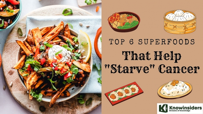 top 6 superfoods that can starve cancer