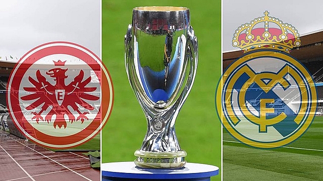 Real Madrid and Frankfurt will face each other in the European Super Cup match