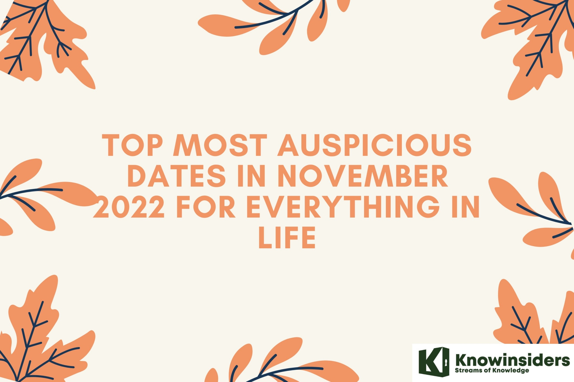 Top Most Auspicious Dates In November 2022 For Everything in Life