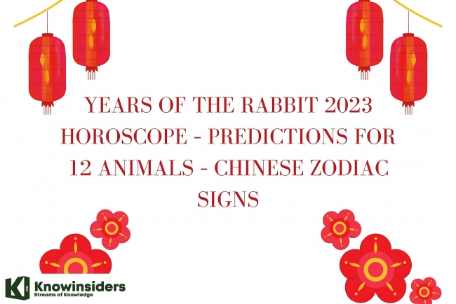 years of rabbit 2023 horoscope feng shui prediction and advice for 12 animal zodiac signs