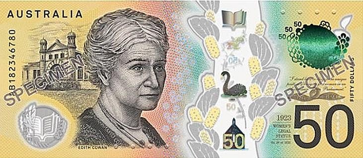 Photo Reserve Bank of Australian Banknotes