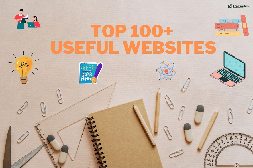 Top 100+ Useful Websites For Your Life: Learning, Health, Shopping and Selling