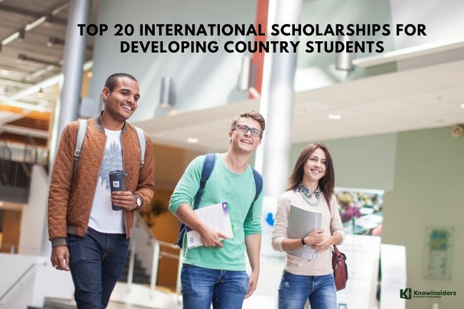 Top 20 Best International Scholarships for Developing Country Students