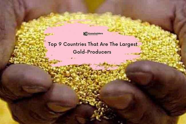 top 9 countries that produce the most gold