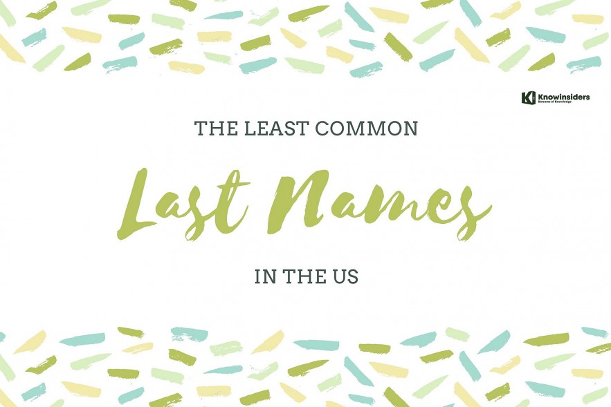 Top 13 Least Common Last Names In The US