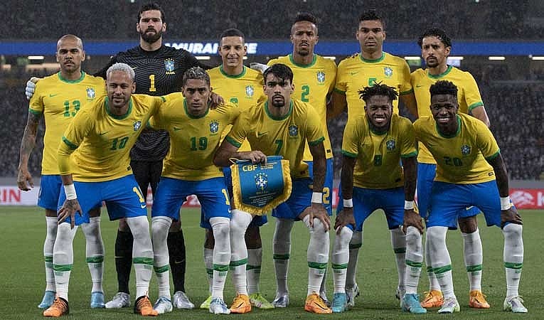 Brazil Team at World Cup 2022