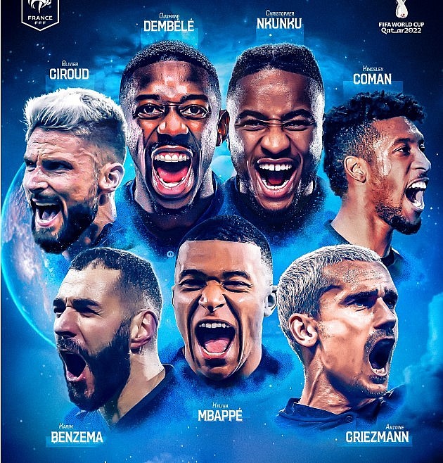 Who Are in France World Cup Squad: Final List of 25 Players