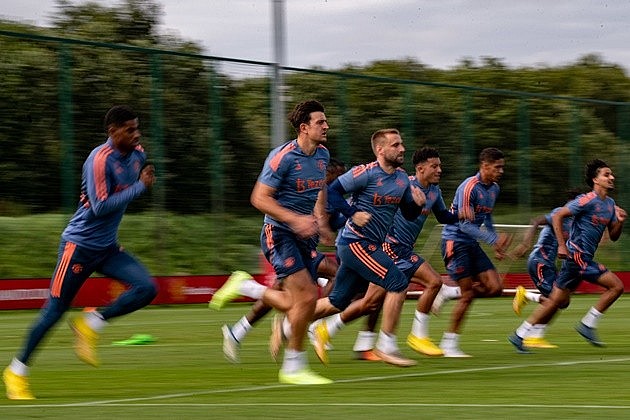 Maguire, Rashford and Shaw attend the World Cup with England