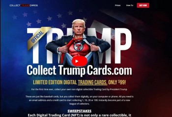 What is Trump Digital Trading Cards NFTs and Benefit