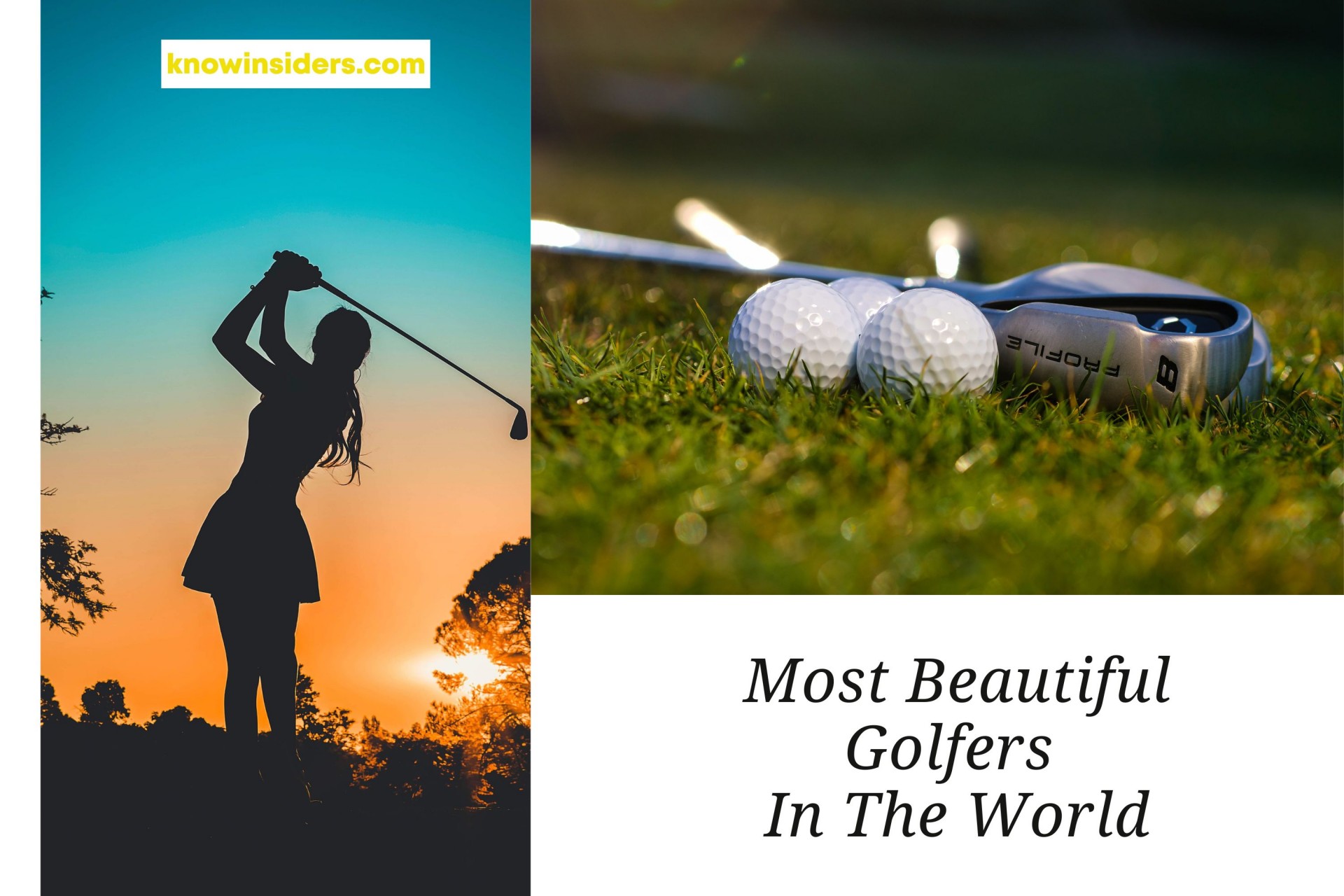Top 12 Most Beautiful Female Golfers In The World 2023/24