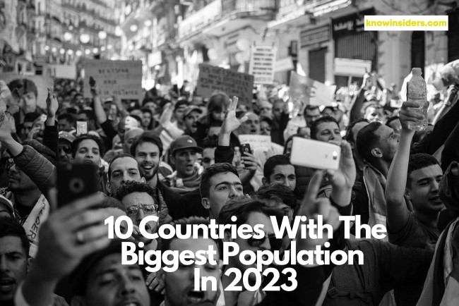 Top 10 Countries With Biggest Elderly, Urban And Rural Population In 2023