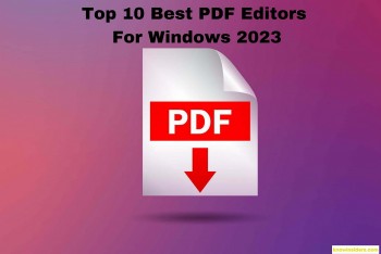 10 Best Free PDF Editors For Windows 2023