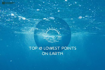 Top 10 Lowest Points On Earth - Meters Below Sea Level