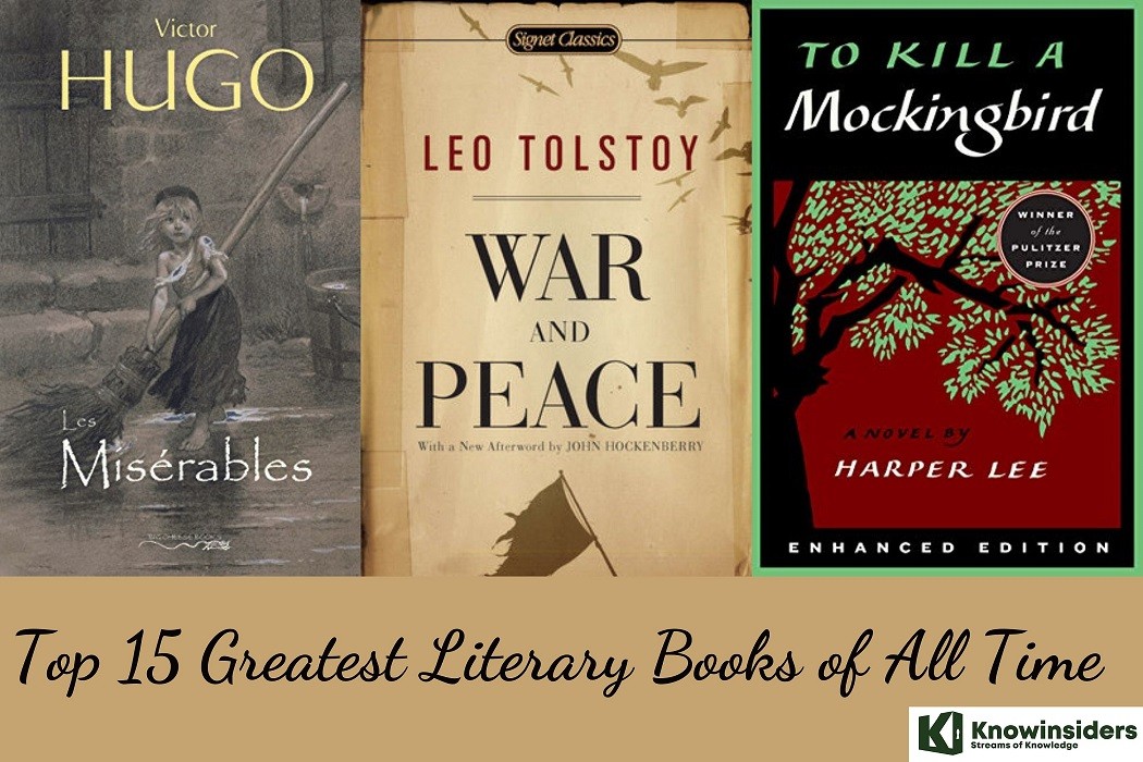 Top 15 Greatest Literary Books of All Time You Must Read