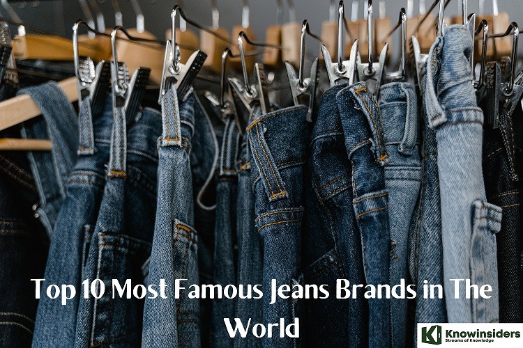 top 10 most famous jeans brands in the world