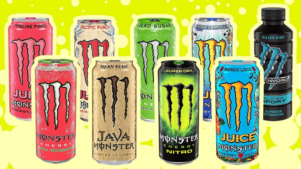 Top 10 Best and Most Popular Energy Drink Brands In The World