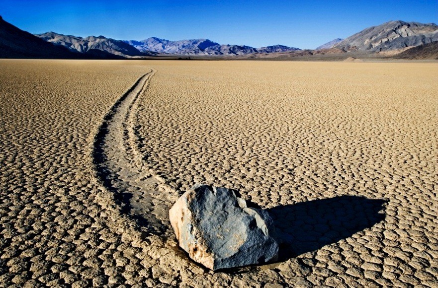 Death Valley’s Moving Rocks