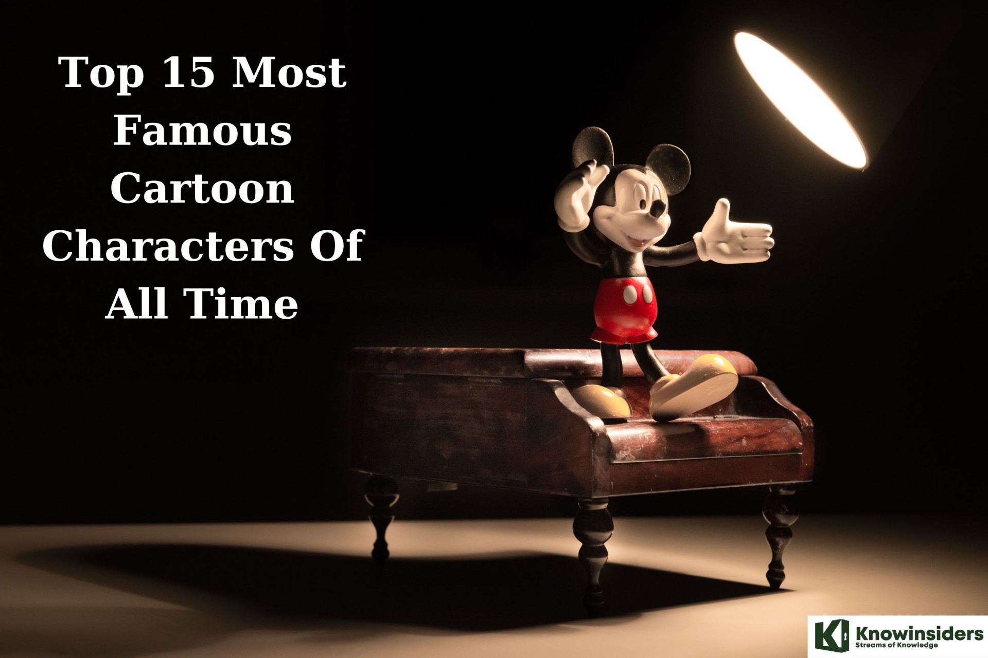 Top 15 Most Famous Cartoon Characters Of All Time | KnowInsiders