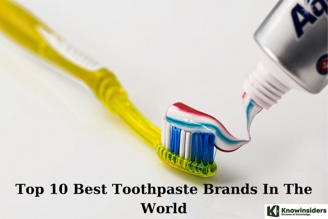 top 10 best famous toothpaste brands in the world