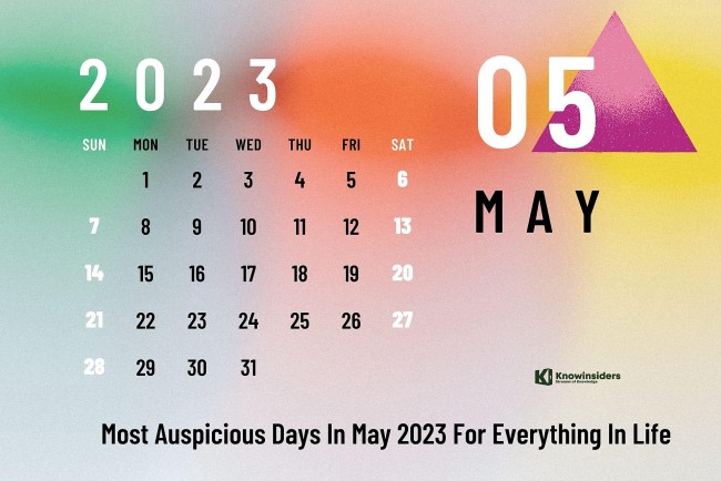 Most Auspicious Days In May 2023 For Everything In Life, According To Chinese Calendar