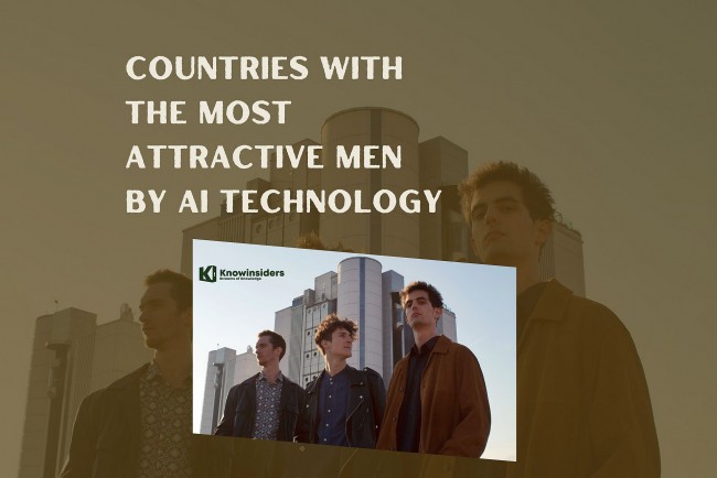 Top 10 Countries With The Most Handsome Men By AI Technology