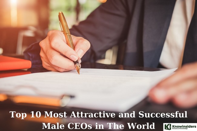 Top 10 Hottest Male CEOs in The World 2023/2024