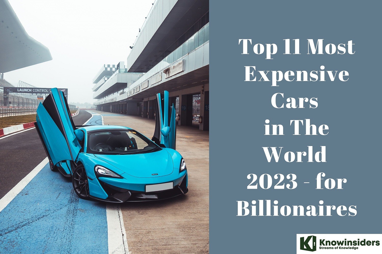 Top 10+ of the World's Most Expensive SuperCars for Richest People
