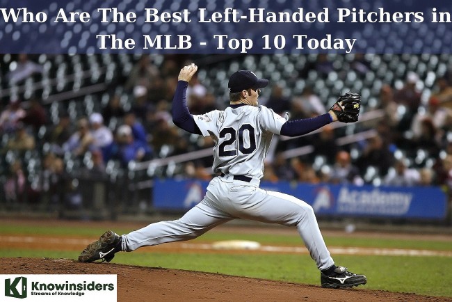top 10 best left handed pitchers in the mlb today