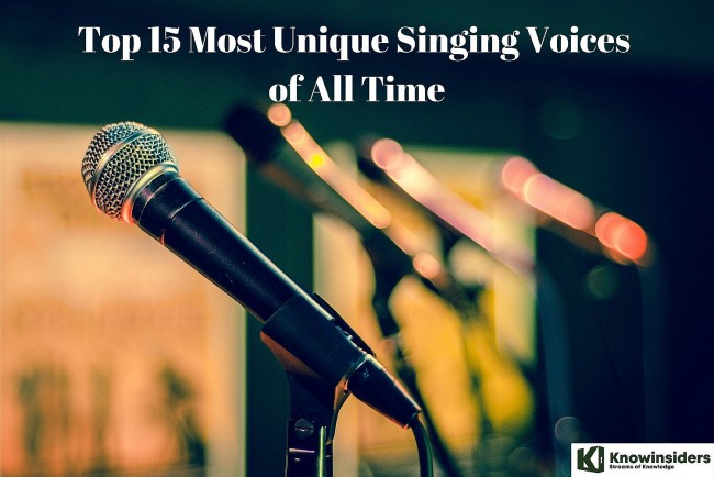 Top 15 Singers Have the Most Unique Voices of All Time
