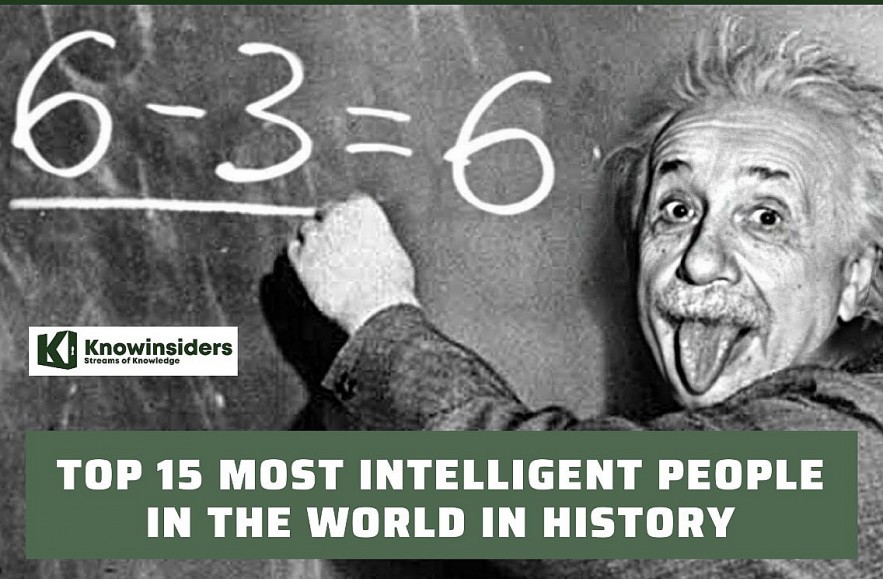 Top 15 Most Intelligent People in History of the World