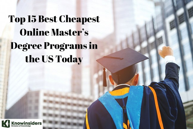 15 best cheapest online courses for masters degree in the us of 2024