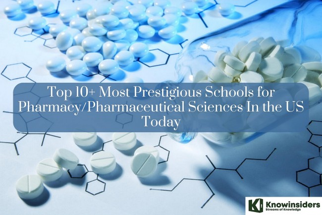 top 10 most prestigious schools for pharmacypharmaceutical sciences in the us today