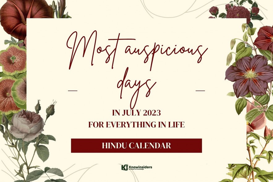 Most Auspicious Days In July 2023 For Everything In Life, According To