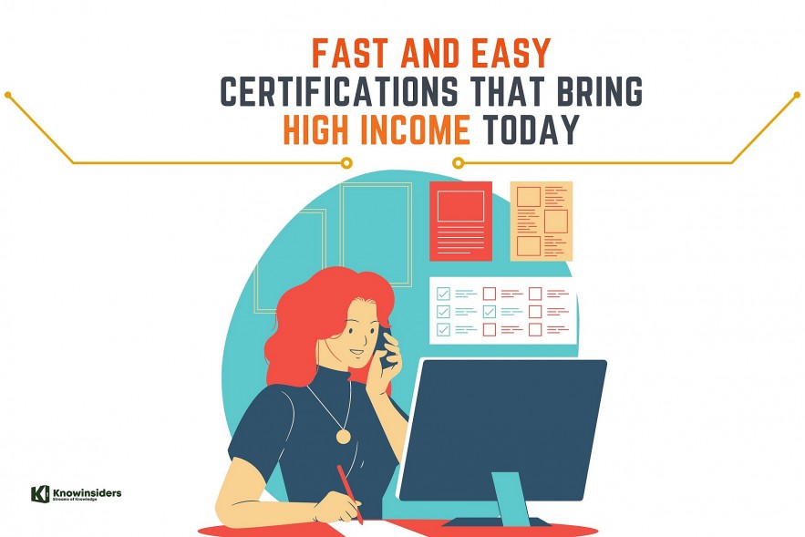 Top 12 Fast and Easy Certifications That Bring High Today