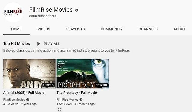 Top 10 Best Free YouTube Channels to Watch Movies Shows