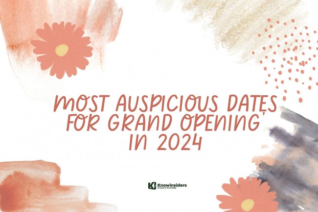Most Auspicious Dates For Grand Opening In 2024, According to Chinese Calendar