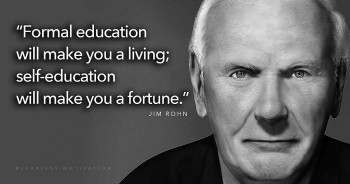 7 Life Lessons of Jim Rohn - Bankrupt Man to Become a Billionaire