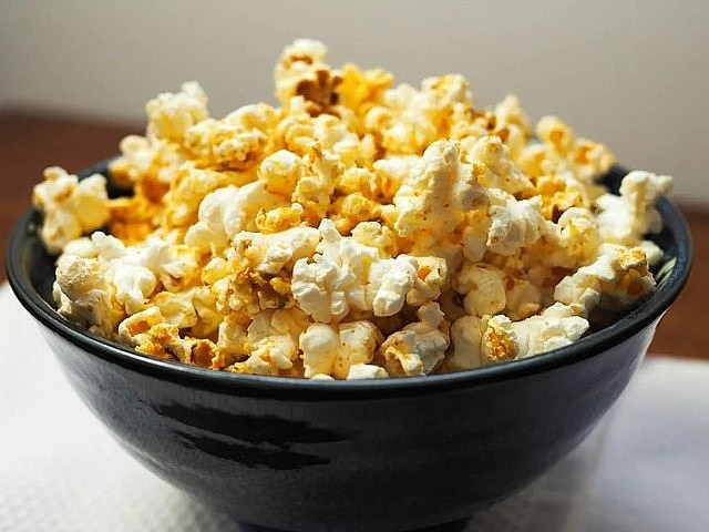 Microwave popcorn undermines your weight loss efforts.