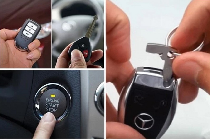 How to turn on the car when the battery in the smart key runs out